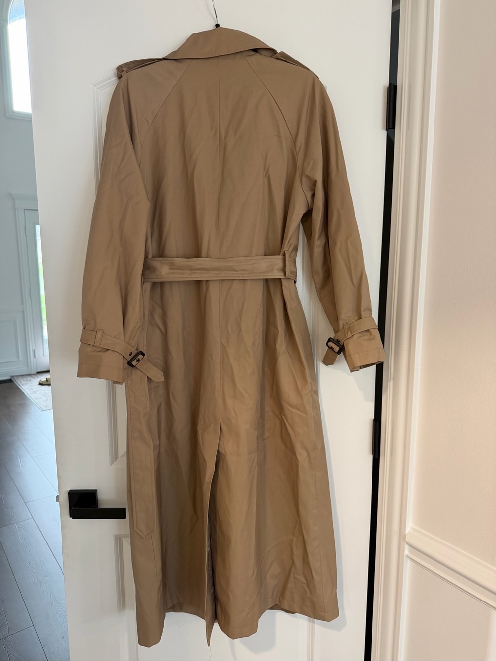 Ralph Lauren Double-Breasted Twill Trench Coat - Picture 4 of 5